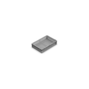 stapelbarer Kunststoffkasten Nexit 600x400x120mm, gelocht