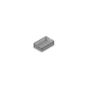 stapelbarer Kunststoffkasten Nexit 600x400x170mm, gelocht