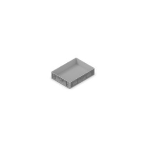 Caisse plastique empilable Nexit 800x600x170 mm, avec fond renforcé
