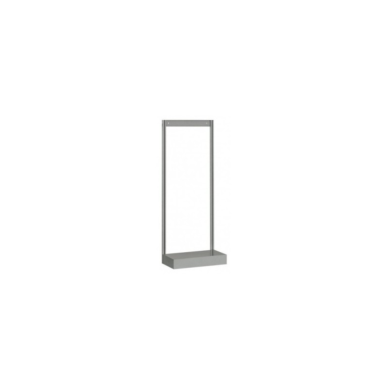 étagère sur pied pour bacs basculants 600x325x1500 mm, avec socle