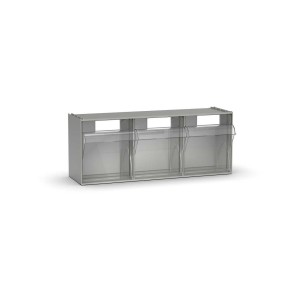 Caisse pliante Visual Box avec 3 bacs