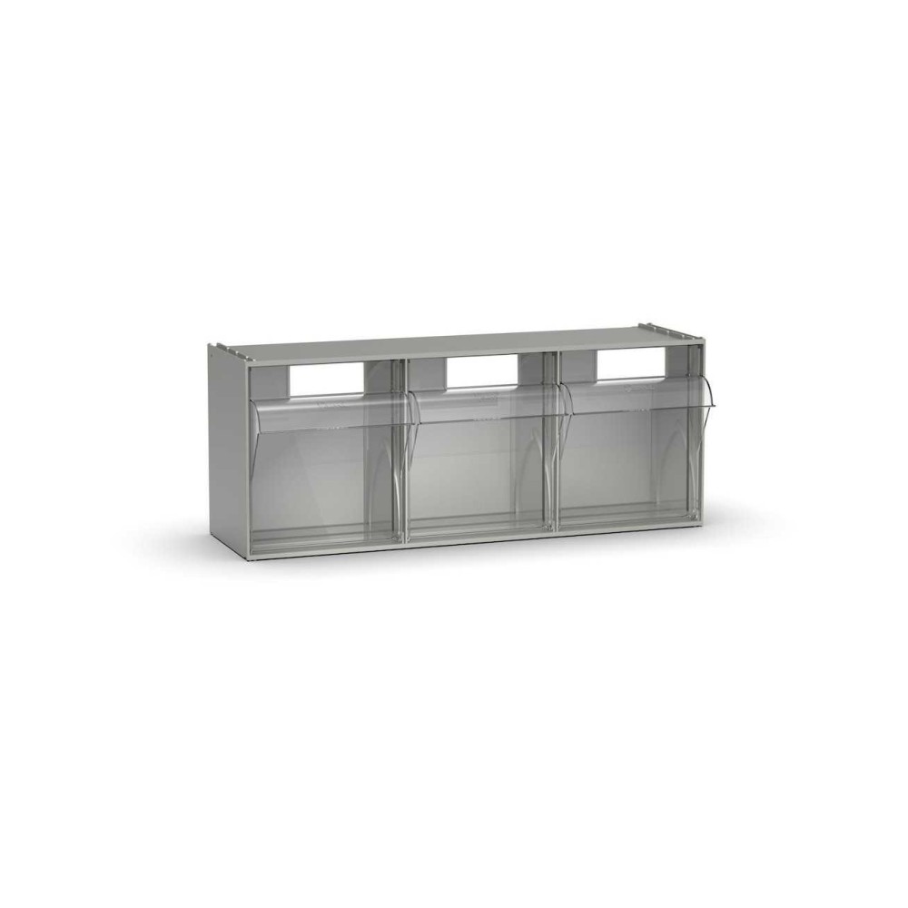 Klappkasten Visual Box mit 3 Behältern