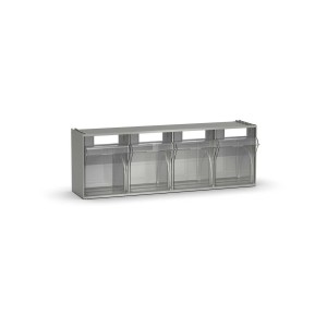 Klappkasten Visual Box mit 4 Behältern