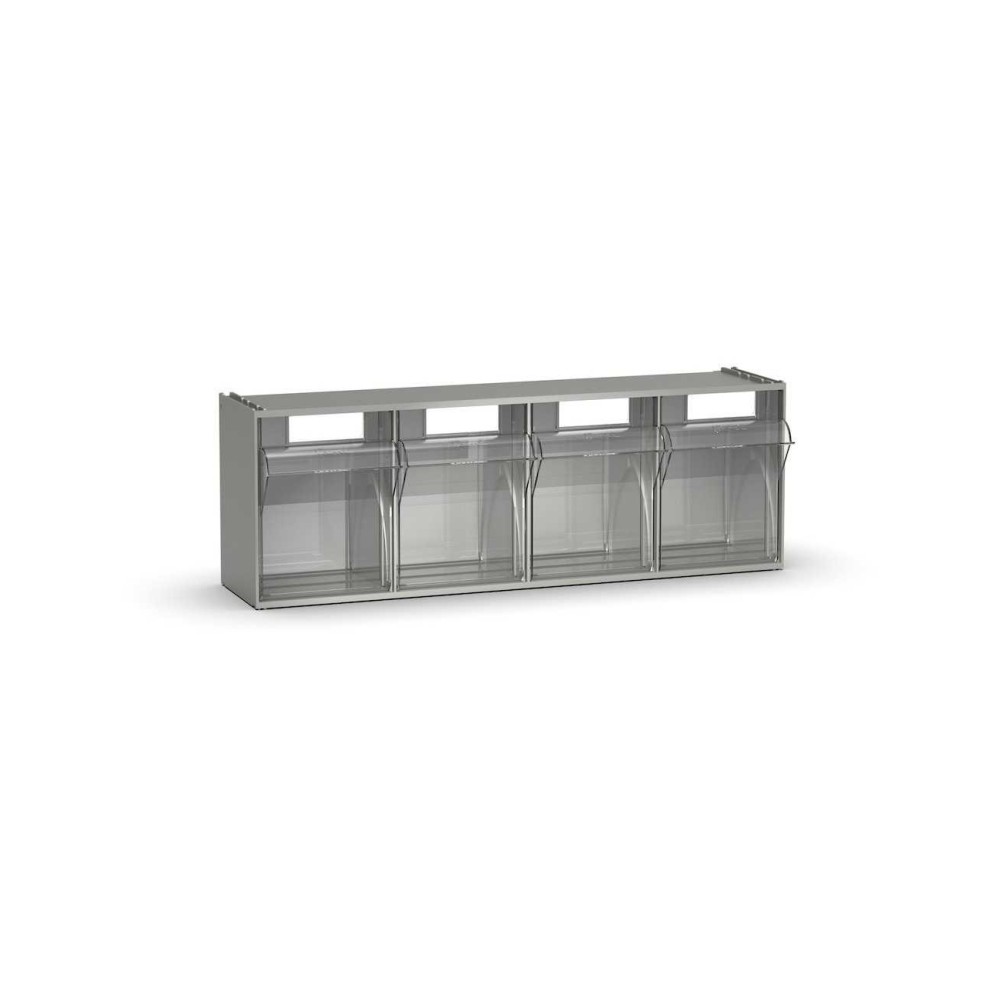 Klappkasten Visual Box mit 4 Behältern