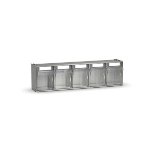 Caisse pliante Visual Box avec 5 bacs