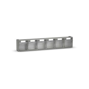 Klappkasten Visual Box mit 6 Behältern
