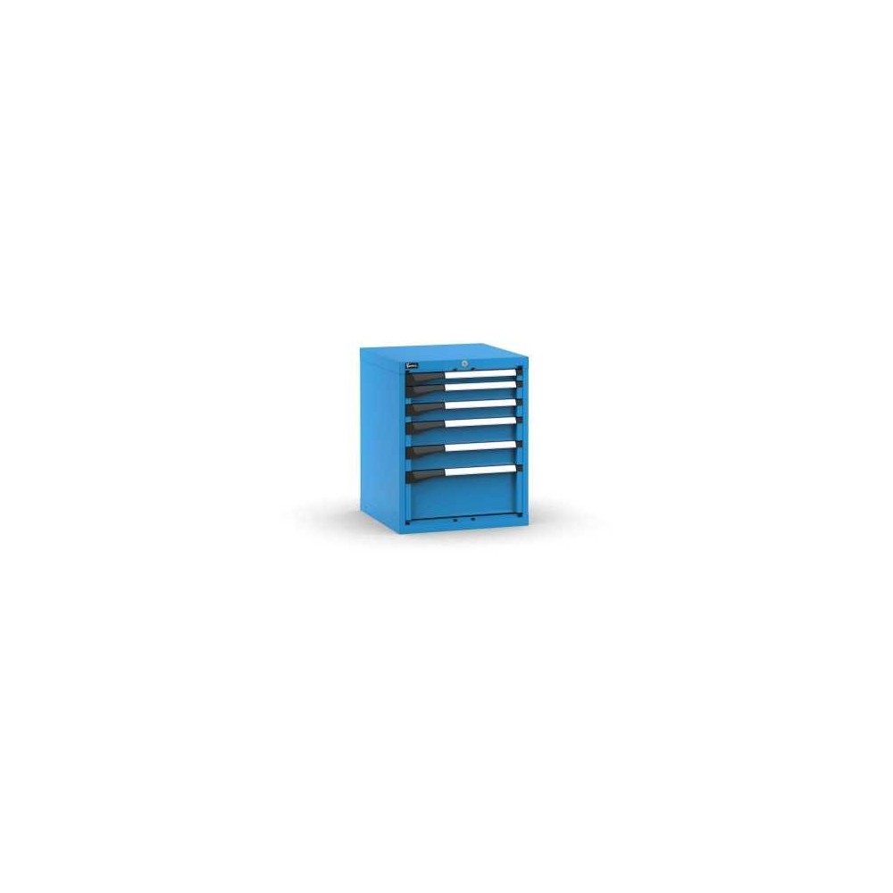 Schubladenschrank Master 561x573x700mm, 27x27 EH mit 6 Schubladen