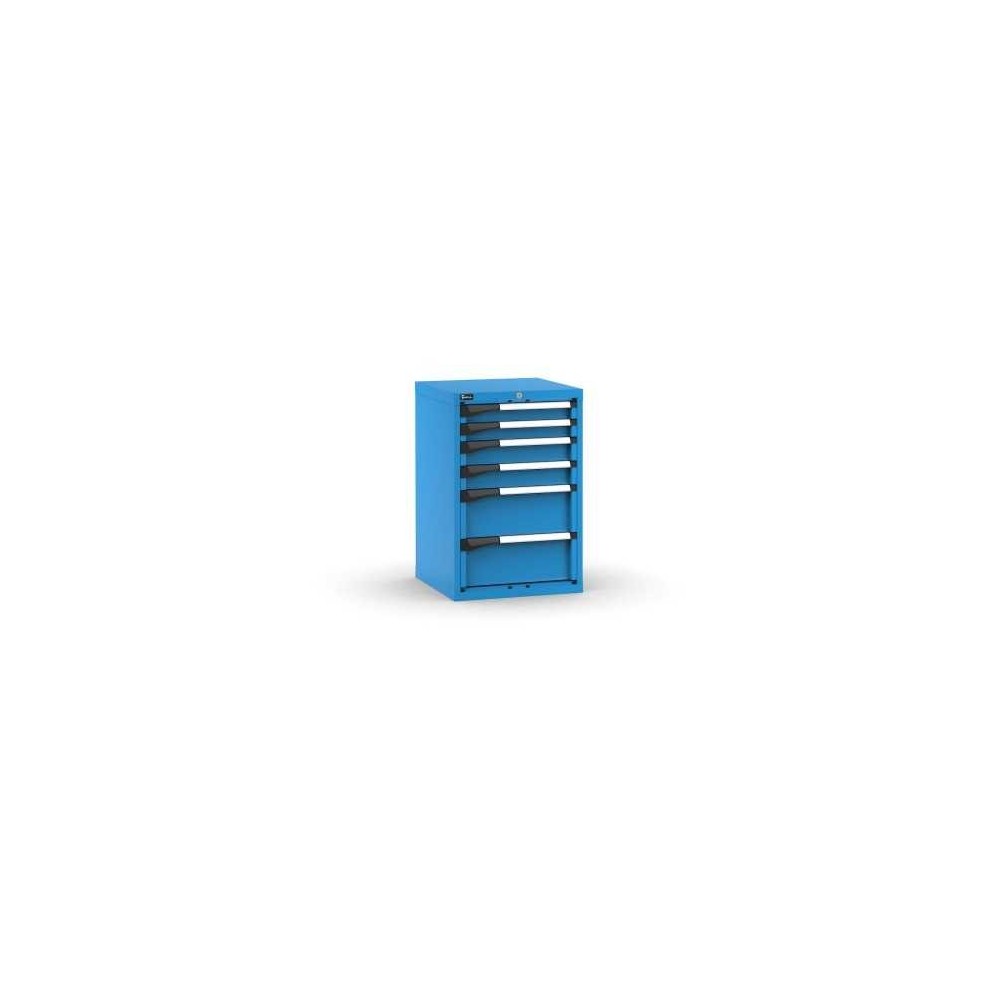 Schubladenschrank Master 561x573x850mm, 27x27 EH mit 6 Schubladen