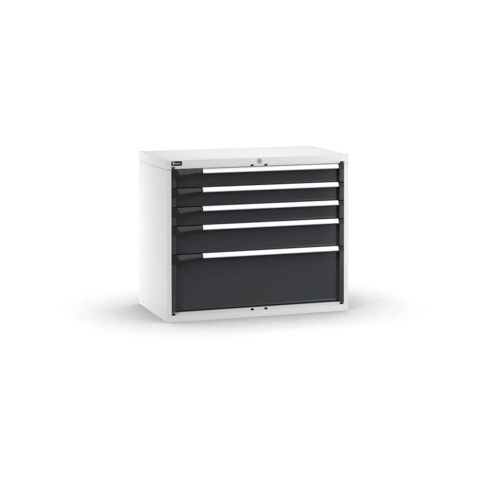 Schubladenschrank Master 1020x573x850mm, 54x27 EH mit 5 Schubladen