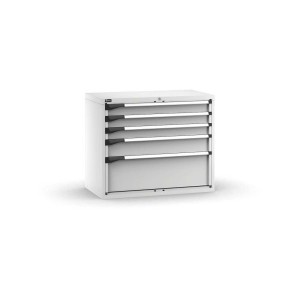 Schubladenschrank Master 1020x573x850mm, 54x27 EH mit 5 Schubladen
