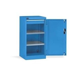 Flügeltürschrank 512x555x1000mm, 24x27 EH mit 2 Fachböden und 1 Schublade