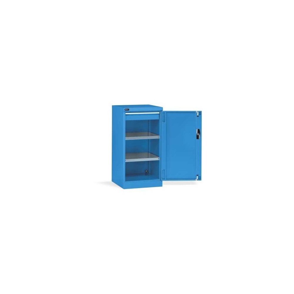 Flügeltürschrank 512x555x1000mm, 24x27 EH mit 2 Fachböden und 1 Schublade