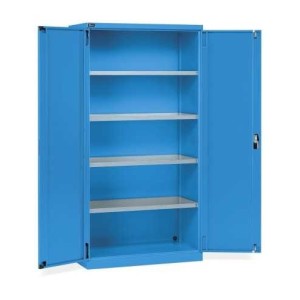 Flügeltürschrank 1023x555x2000mm, 54x27 EH mit 4 Fachböden
